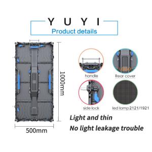 Photo Media Compatible 500x1000mm LED Flexible Rental Screen P3.91/P4.91 LED