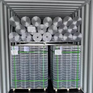 Galvanized Welded Stucco Lath Roll ASTM-E84 Fireproof stucco chicken wire