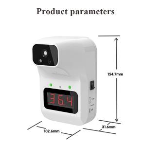LED Backlight Fever Alarm Forehead Infrared Thermometer