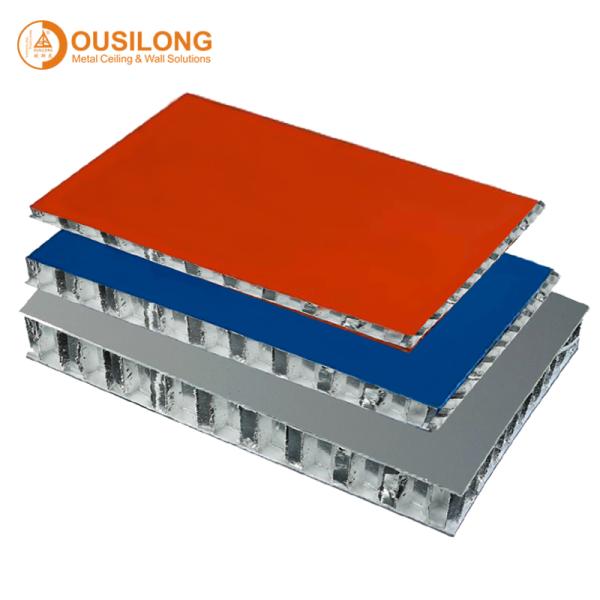 Fireproof Interior Wall Aluminum Honeycomb Panel Aluminium Architectural Tiles Tegular
