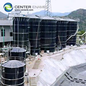 Leachate Containment Tanks For Landfill Leachate Treatment Project