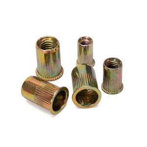 High Strength Flat Head Rivet Nut Manufacture Customized Pulling Nut Rivet 304