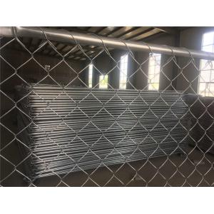 chain link temporary construction fence panels 6FT X 10F Mesh 2 3/8 " x 2 3/8" (