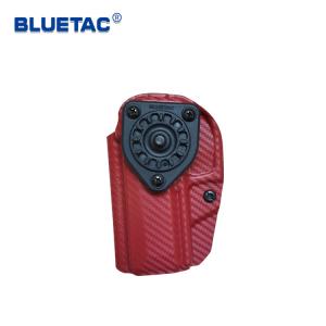 Bluetac Carbon Fibre OWB Fobus Gun Holster Ergonomic Design In Red Color