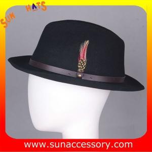 8141088 Sun Accessory customized winner fashion 100% Australia wool felt fedora