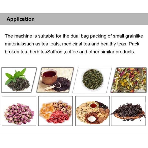 Fully Automatic tea powder packing machine Triangular tea packaging machine tea packing machine automatic filling packaging machine