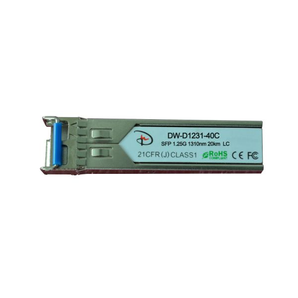Quality Cisco compatible,SFP Module/Transceiver, GLC-EX-SM,1.25G,dual fiber,1310nm,40km,LC for sale