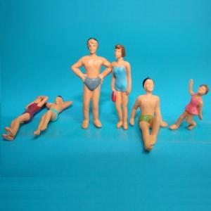 China 1:50model swim figures--color figure,painted swim figure,scale figures,model figures,ABS figures,1:75 swim figures on sale