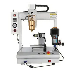Desktop Silicone Glue Dispensing Robot 3 Axis 4 Axis For Epoxy Resin