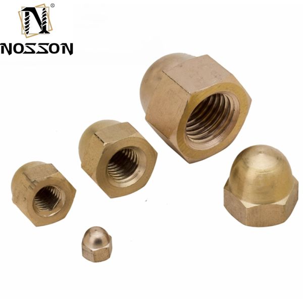 Metric Measurement System 304 316 Stainless Steel Hexagon Cap Nut M3 m4 m5 m8 DIN1587 Hex Dome Acorn Nut for Durable Mining