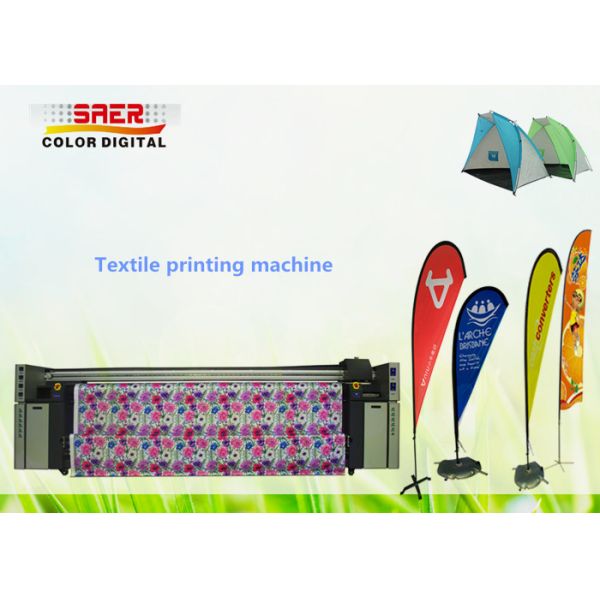 Quality Computer Control Cotton Roll To Roll Fabric Printer 360dpi for sale