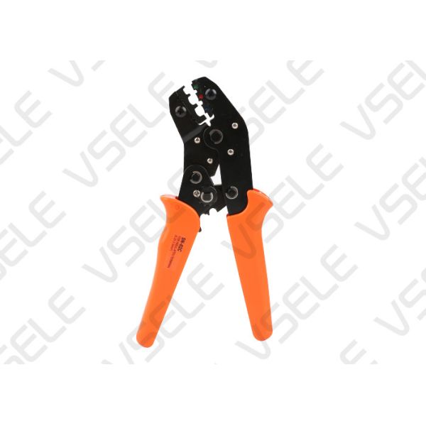 Orange Wire Terminal Crimping Tool / Automotive Electrical Connector Crimping