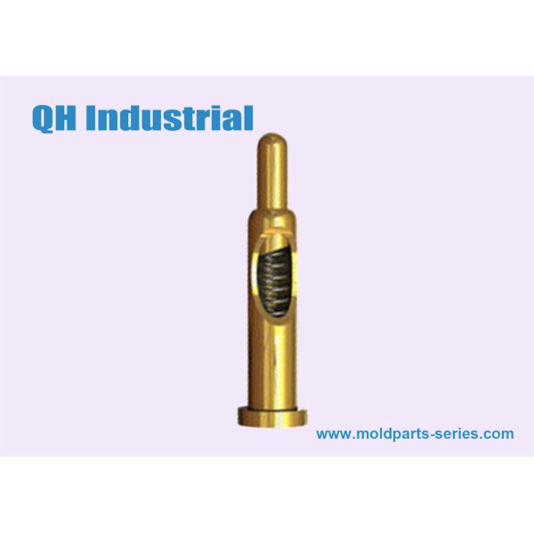 Quality 3uin 4uin 5uin 8uin 20uin Gold Plating Battery Spring Loaded Pogo Pin,Customized Spring Loaded Pin for sale