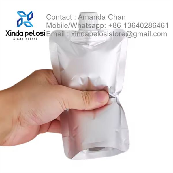 Liquid Waterproof Pouch Plastic Packaging Bag Storage Moistureproof Packaging Bag