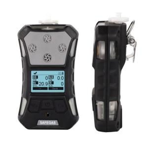 Portable 6 In 1 Multi Gas Detector for CH4 CO CO2 H2S NO2 O2 Long Standby Time