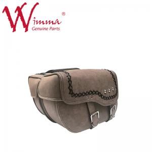 Wholesale Racing Motorcycle Side Saddle Bag PU Leather For Parts Accesories from china suppliers
