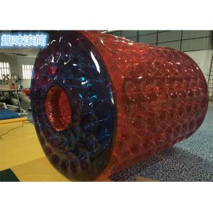 0.7mm TPU Red Inflatable Body Balls / Human Sized Large Inflatable Beach Balls