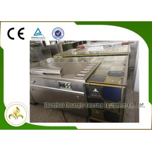 10 Seats Rectangle Upper or Down Exhaustion Japanese Teppanyaki Grill Table