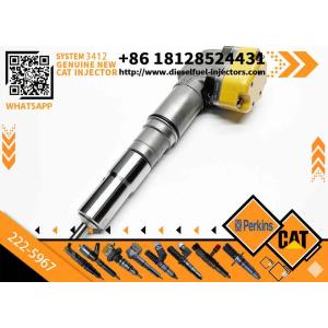 0R-9349 222-5966 222-5967 Diesel Fuel Injectors 204-2467 For Engine 3408 3412