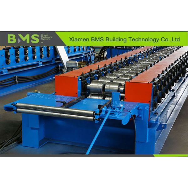 Wholesale Galvanized Steel Racking Roll Forming Machine With Hydraulic Decoiler from china suppliers