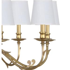 Rustic copper chandeliers 8 Lights with lampshade Project Lighting (WH-PC-11)