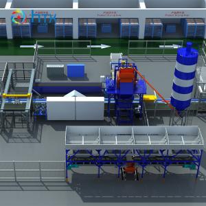 New Automatic Wet Concrete Dosing System Artificial Stone Manufacturing Machine