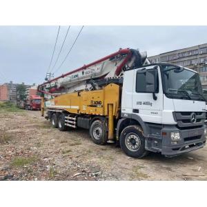 China HB62K-6X Semi-Dry Shotcrete Type 2019 62m Concrete Pump Truck Concrete Boom Pump on sale