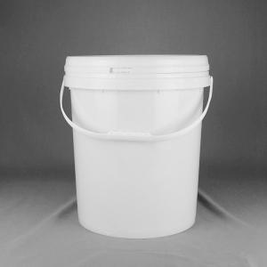 25 Litre Plastic Wrap Bucket For Paint With Lid And Handle