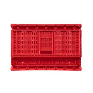 Customized Logo Foldable Toy Storage Basket Collapsible Mesh Crate for Easy