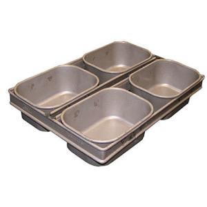 Rk Bakeware China- Silicone Glazed 4 Straps Pullman Sandwich Bread Mould