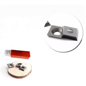 YG6/YG8 Tungsten Carbide Reversible Knives 15x15x2.5mm Indexable Insert for Wood