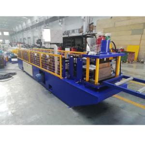 Automatic Customized 0.8mm PPGI Aluminium Roof Gutter Profile Making Machine