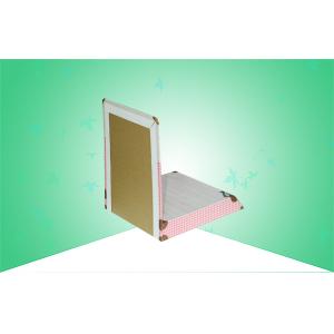 CMYK 350gsm Cardboard Counter Top Display PP Lamination