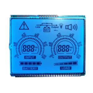 COB Module 7 Segment LCD Display TN Blue Backlight HT1621 Driver IC