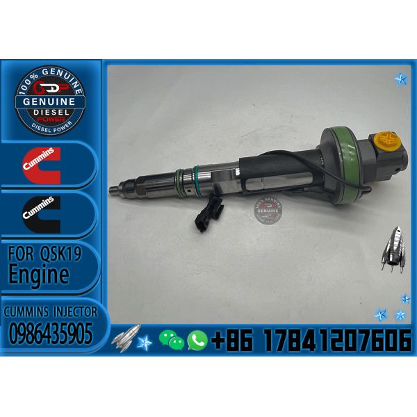 Fuel Injector 0986435616 0986435905 0986435612 0986435611 For QSK19 QSK38 QSK50 QSK60 Engine