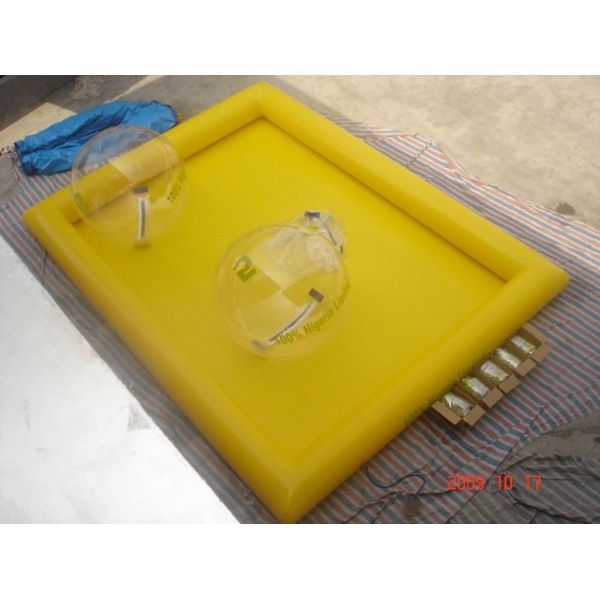 Inflatable Water Pool For Water Ball , Inflatable Water Pond With Durable PVC