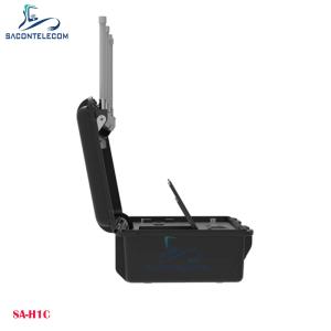 Portable suitcase UAV drone detecter DJI FPVs WiFi DIY drones detection Up to