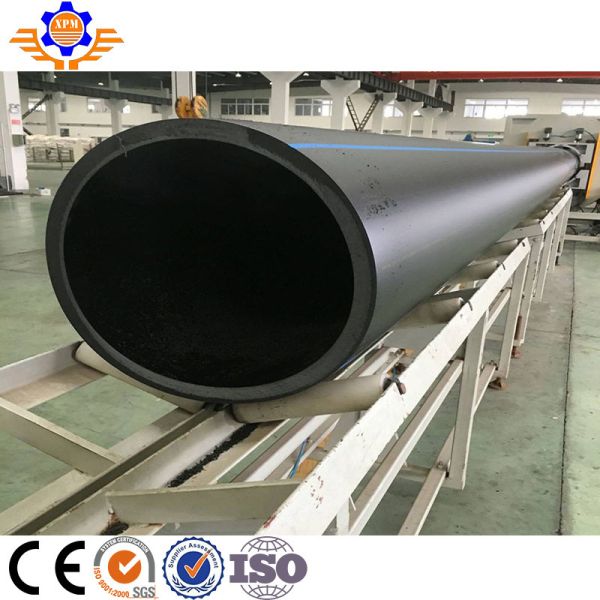 50 To 200mm PE Pipe Extrusion Line For Plastic Single Wall Corrugated Pipe