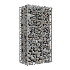 Wholesale Welded Gabions Wire Mesh Fencing Stone Cage Retaining Wall from china suppliers