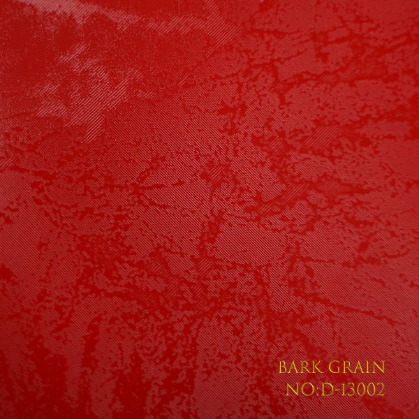 Quality PVC packaging paper with bark pattern, waterproof and scratch resistant for sale