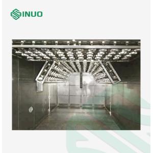 DIN 75220 Electric Vehicle Testing Equipment Spectrum Solar Simulation Radiation