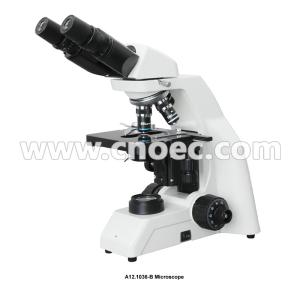 A12.1036 Double Layers Mechanical Stage Biological Compound Microscope With