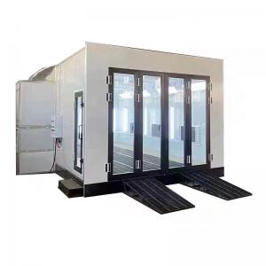 Wholesale 8.9m Luxury Furniture Paint Booth Car Oven Spray Booth With Infrared Heating Lamps from china suppliers