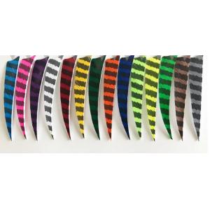 2/2.5/3/4/5 Inches Natural Turkey Right/Left Wing Parabolic And Shield Cut