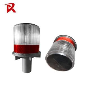 Safety Solar Led Traffic Cone Warning Light