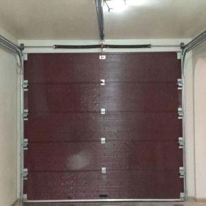 Horizantal Sliding Overhead 16x7 Roll Up Garage Door With PU Panel