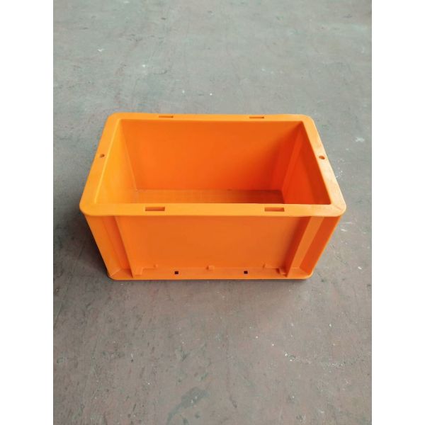 Orange Color Euro Stacking Containers 300*200 mm / Stackable Plastic Storage