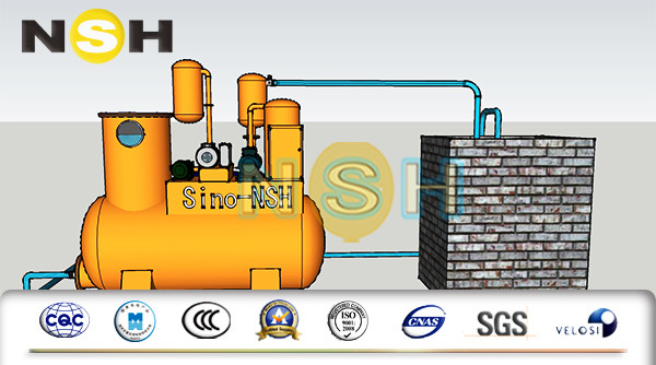 Quality Waste Oil Water Separator Industrial With Dynamic Balance Overflow Structure for sale