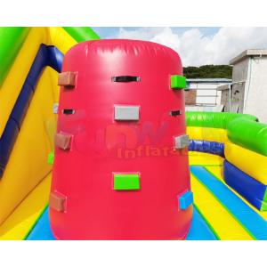 Digital Printing Minion Commercial Bouncy Castles Children Combo Slide