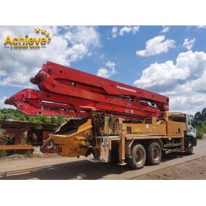 Truck Mounted Concrete Pump M38-5 Maximum Flexibility On 3 Axles